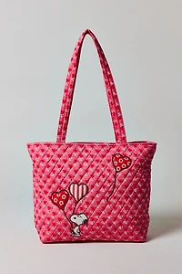 Vera Bradley Peanuts Small Original Vera Tote Bag