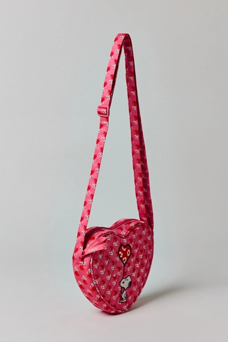 Vera Bradley Peanuts Verona Heart Crossbody Bag