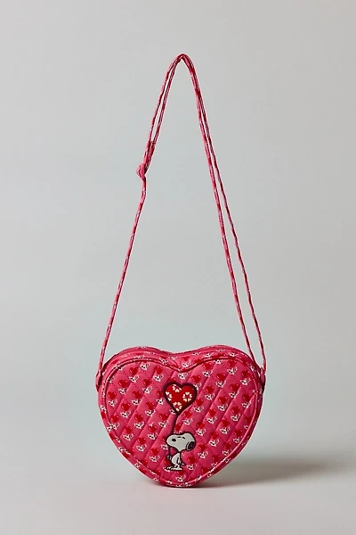 Vera Bradley Peanuts Verona Heart Crossbody Bag