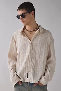 Native Youth Morales Jacquard Long Sleeve Shirt