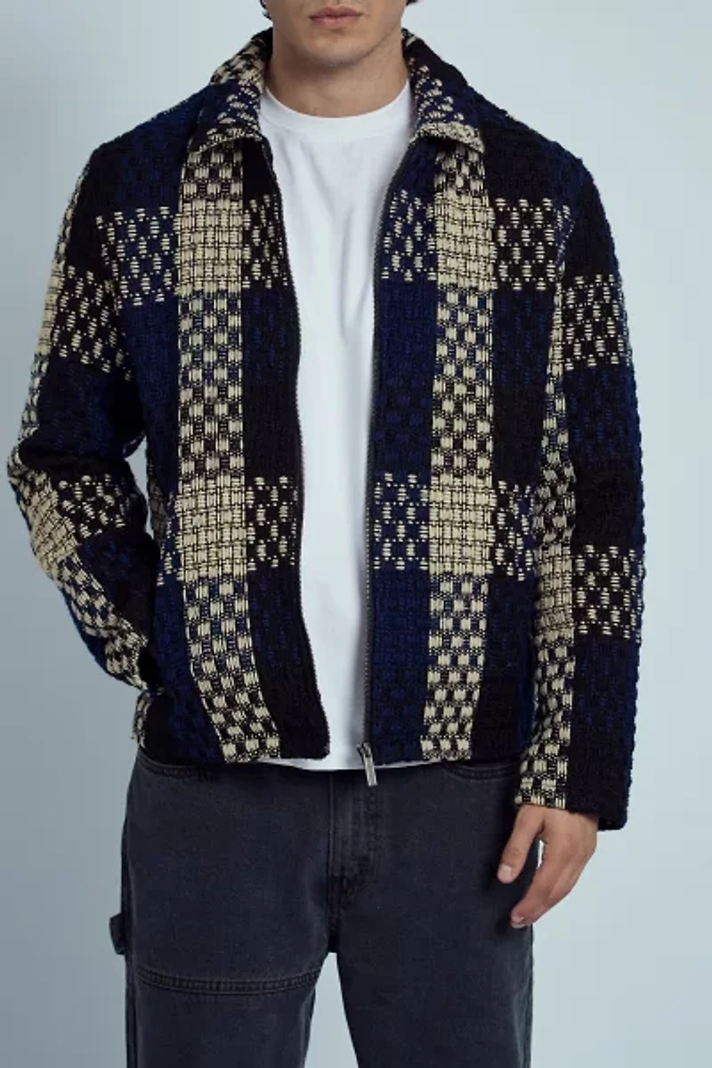 Native Youth Harris Jacquard Zip Jacket