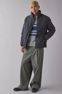 Native Youth Washed Cotton Quilted Puffer Jacket