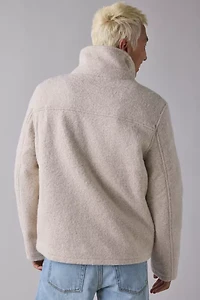 Native Youth Grover Boucle Aviator Jacket