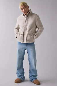 Native Youth Grover Boucle Aviator Jacket