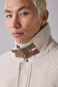 Native Youth Grover Boucle Aviator Jacket