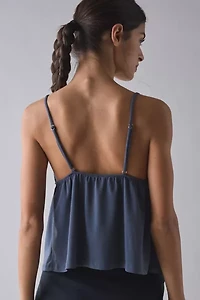 Kimchi Blue Jaelyn Jersey Knit Plunging Babydoll Cami