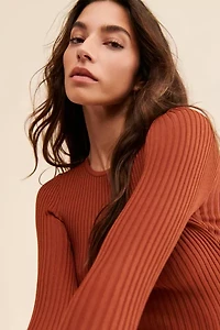 MinkPink Alba Knit Midi Dress