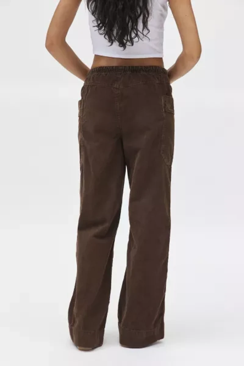 Amelie Corduroy Pull-On Pants