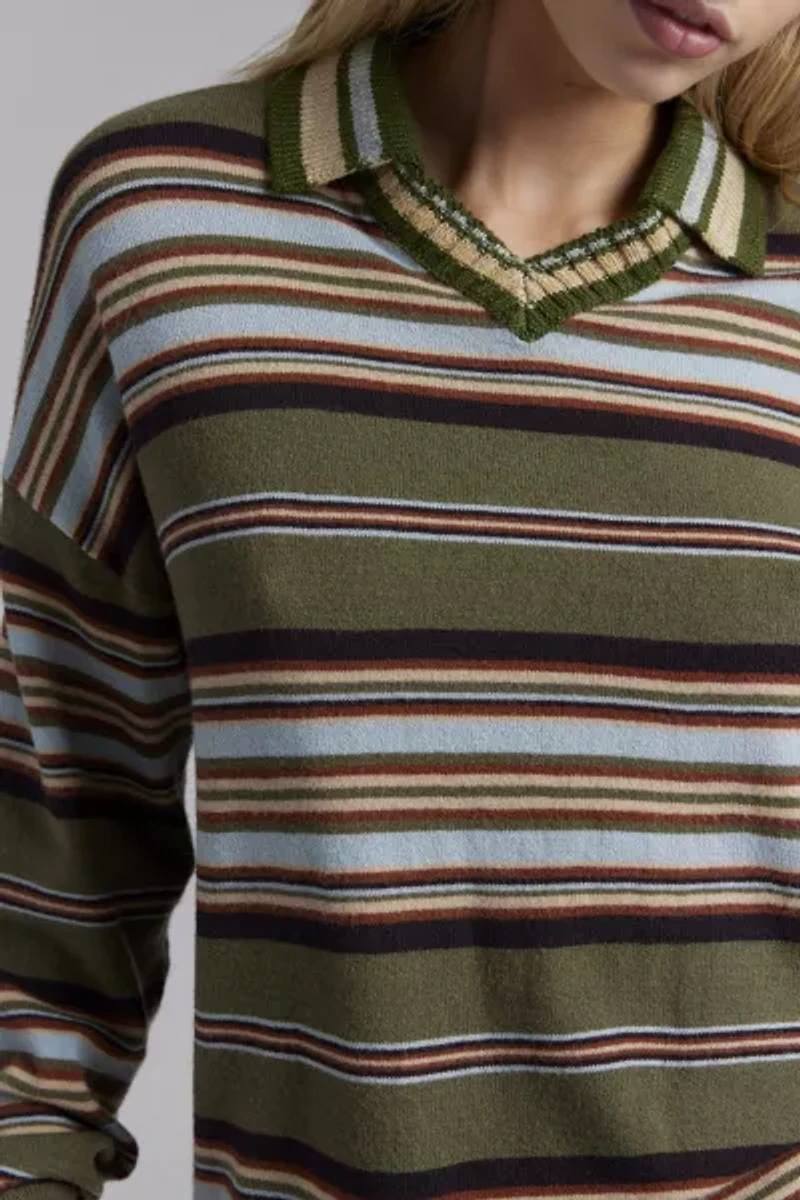 BDG Bowen Oversized Polo Sweater