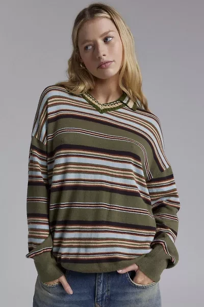 BDG Bowen Oversized Polo Sweater