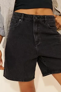 Abrand Jeans Carrie Mid-Rise Denim Shorts