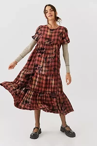 Fantine Tiered Midi Dress