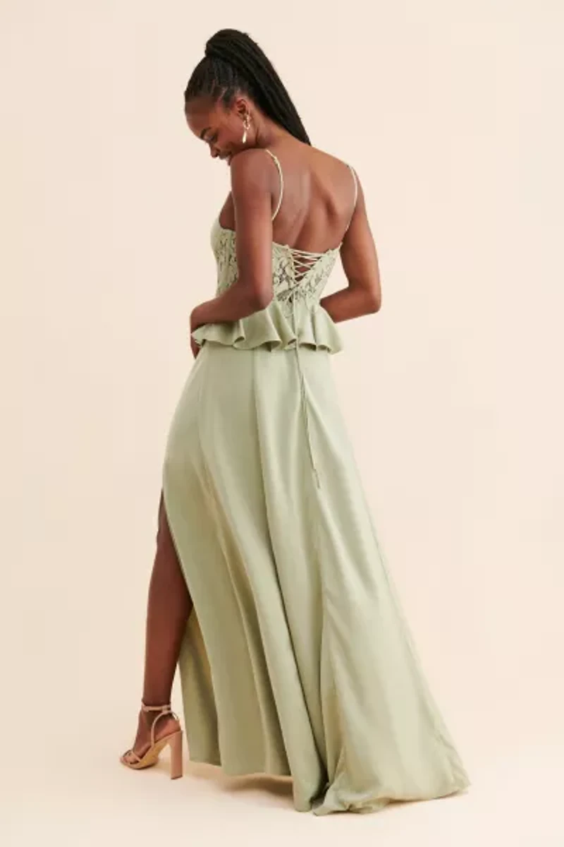 4SI3NNA Alysia Corset Gown