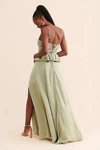 4SI3NNA Alysia Corset Gown