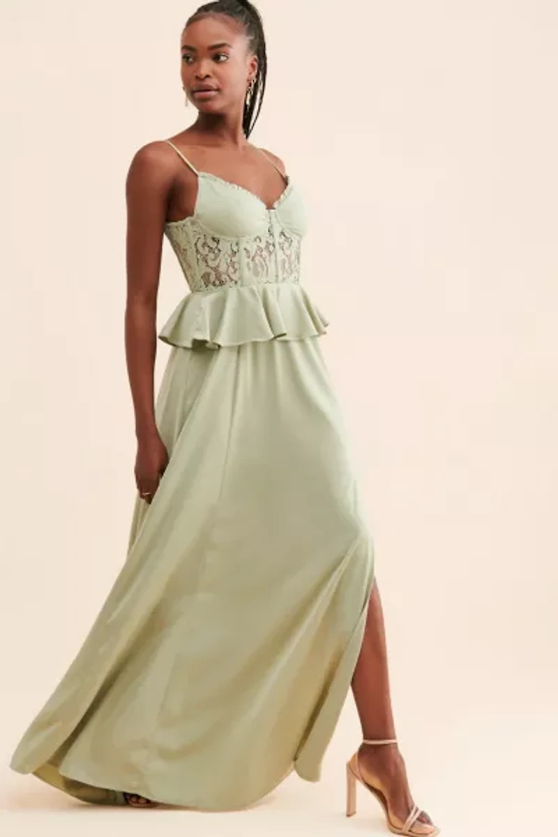 4SI3NNA Alysia Corset Gown