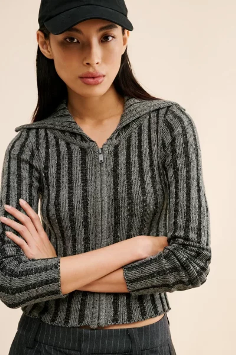 Noisy May Long Sleeve Knit Cardigan