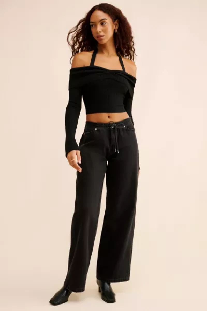 Devon Cold Shoulder Sweater
