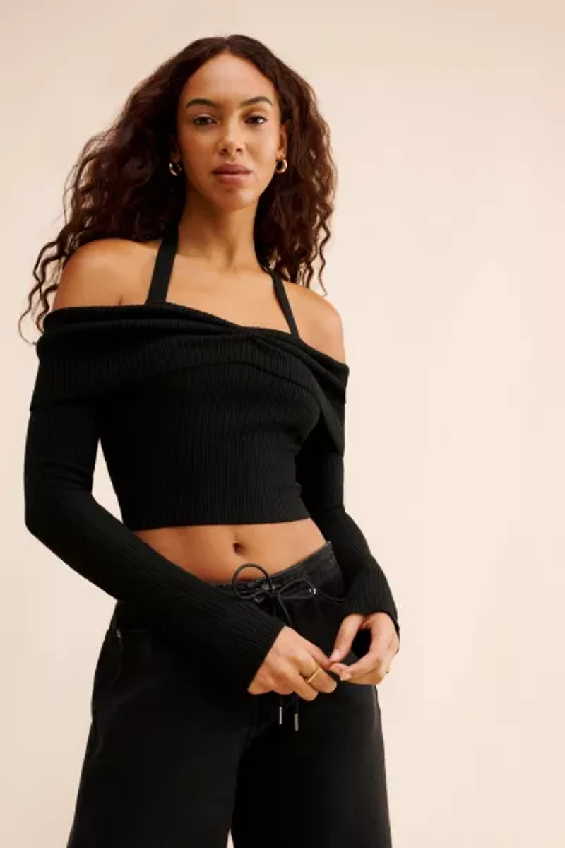 Devon Cold Shoulder Sweater