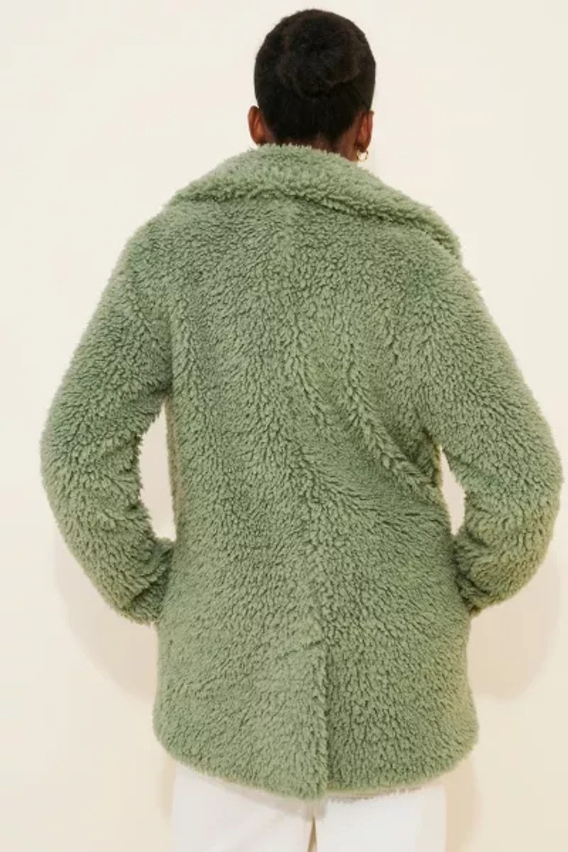 4SI3NNA Noreen Sherpa Coat