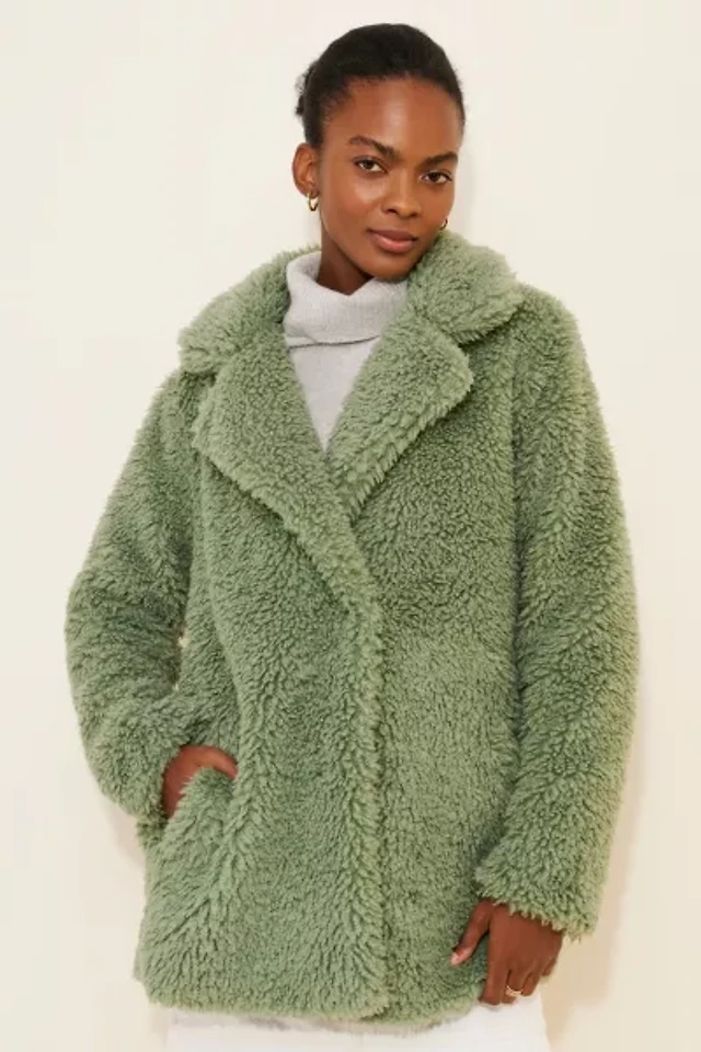 Teddy Bear Coat Tu Green Teddy Coat Sainsburys Fur Coat Faux Fur