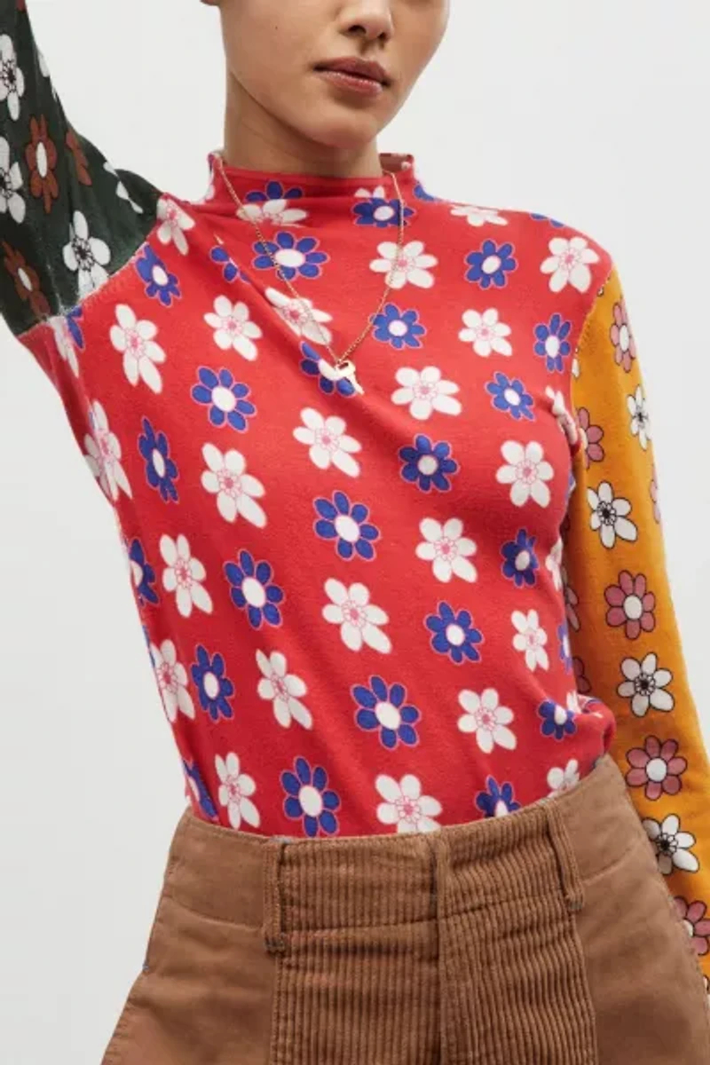 Ellie Printed Sweater