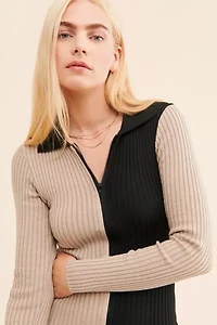 Daisy Street Split Knit Dress