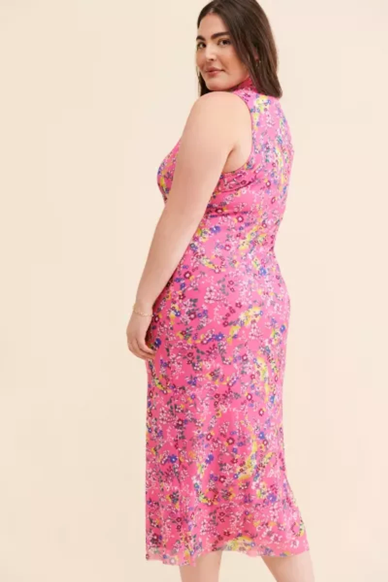AFRM Poste Mesh Dress