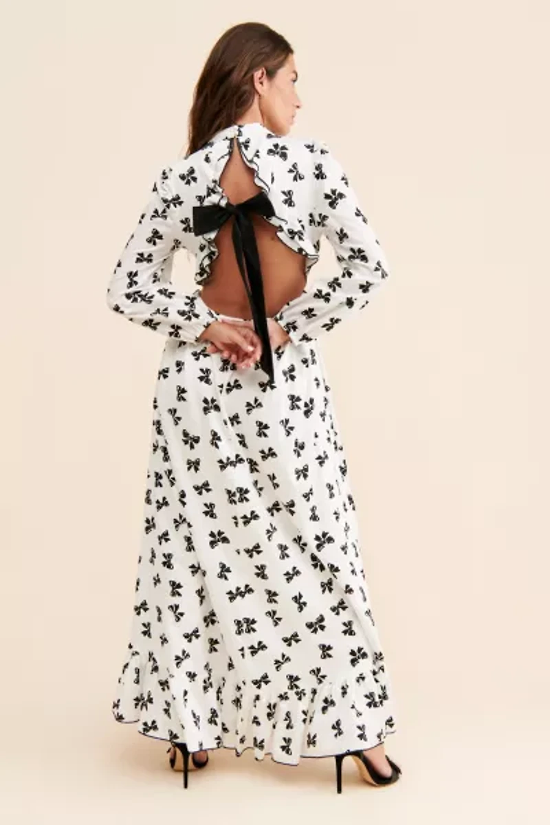 Sister Jane Brooklyn Bow Maxi Dress