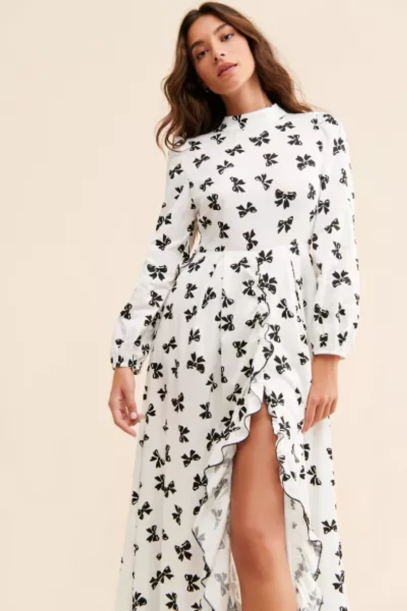 Sister Jane Brooklyn Bow Maxi Dress