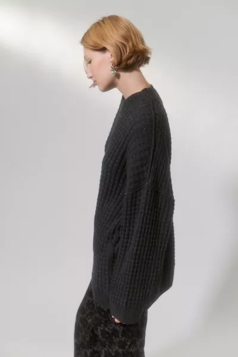 BDG Max Waffle Knit Sweater