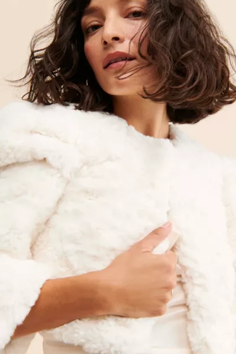 Sister Jane Nola Faux Fur Jacket