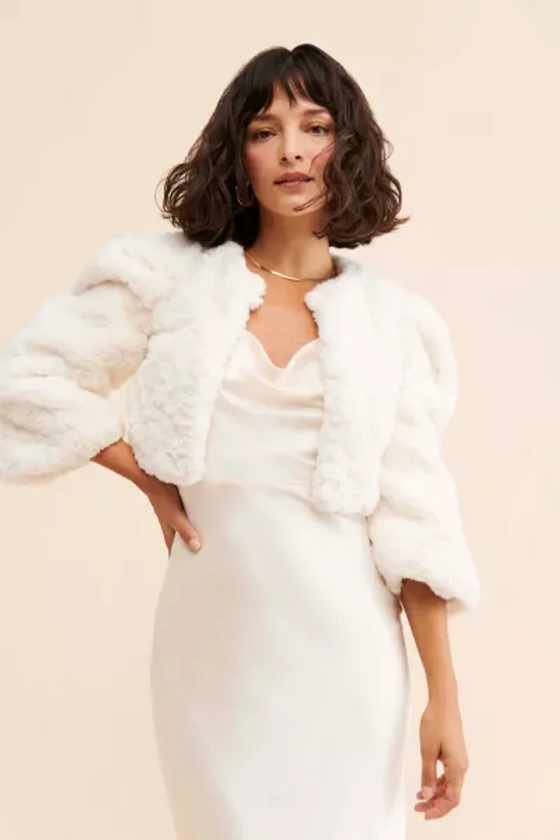 Sister Jane Nola Faux Fur Jacket