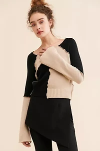 Steve Madden Rylee Colorblock Sweater