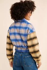 Stevie Plaid Wool Jacket