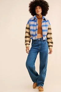 Stevie Plaid Wool Jacket