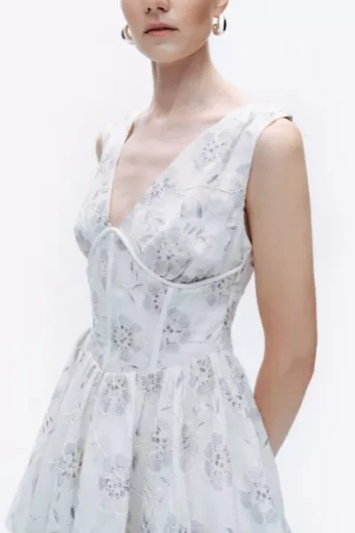 Nocturne Broderie Corset Mini Dress