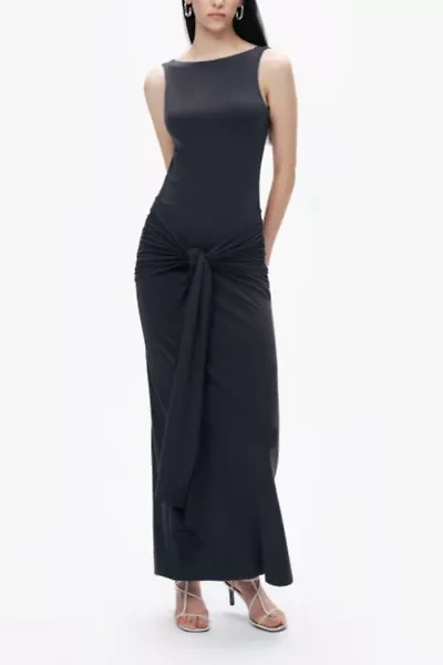 Nocturne Backless Maxi Dress