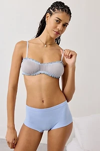 Out From Under Sweet Nothings Ruffle Sheer Mesh Bralette