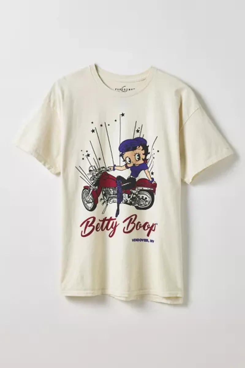 Betty Boop Biker Graphic Tee