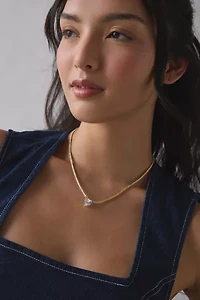 BONBONWHIMS UO Exclusive Heart Gumdrop Tennis Necklace