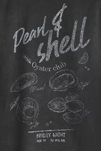 Pearl & Shell Oyster Club Graphic Tee