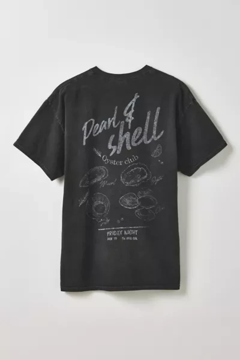 Pearl & Shell Oyster Club Graphic Tee