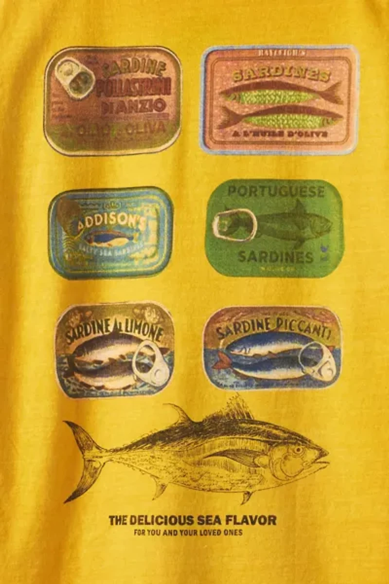 Tin Fish Graphic Tee