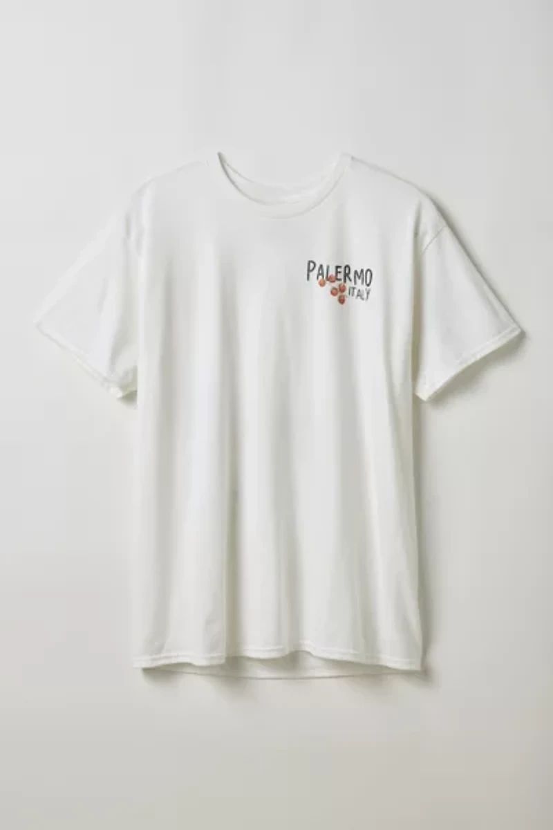 Palermo Italy Tomato Graphic Tee