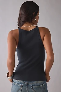 BDG Off-Duty Ribbed Scoop Neck Tank Top