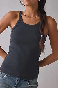 BDG Off-Duty Ribbed Scoop Neck Tank Top