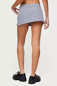 Edikted Liliane Striped Mini Skort