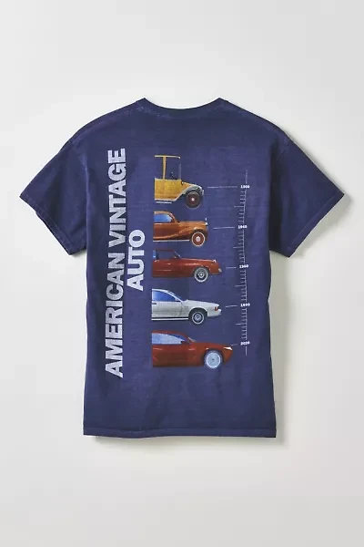 American Vintage Auto Graphic Tee