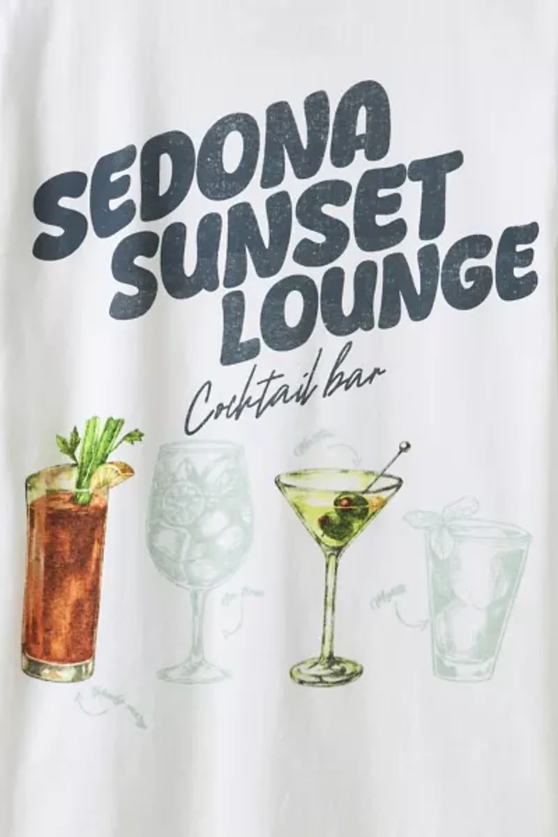 Sedona Sunset Lounge Graphic Tee