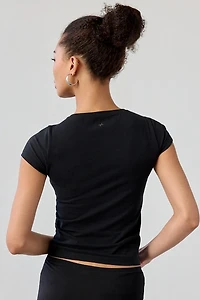 Out From Under Bec Short Sleeve Baby Tee